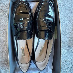 Louise et Cie patent loafers